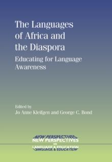 The Languages of Africa and the Diaspora : Educating for Language Awareness