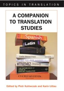 A Companion to Translation Studies