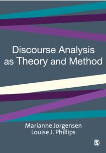 Discourse Analysis as Theory and Method