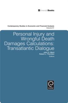 Personal Injury and Wrongful Death Damages Calculations : Transatlantic Dialogue