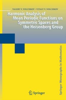 Harmonic Analysis of Mean Periodic Functions on Symmetric Spaces and the Heisenberg Group