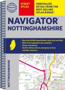 Philip's Navigator Street Atlas Nottinghamshire