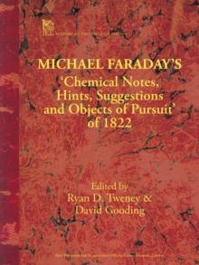 Michael Faraday's 'Chemical Notes, Hints, Suggestions and Objects of Pursuit' of 1822