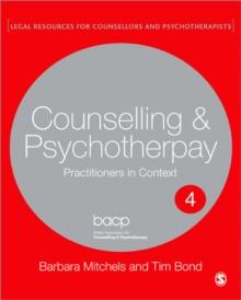 Legal Issues Across Counselling & Psychotherapy Settings : A Guide for Practice