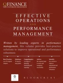 Effective Operations and Performance Management