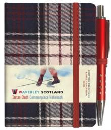 Waverley S.T. (S): Dress Mini with Pen Pocket Genuine Tartan Cloth Commonplace Notebook