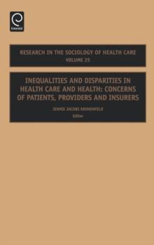 Inequalities and Disparities in Health Care and Health : Concerns of Patients, Providers and Insurers