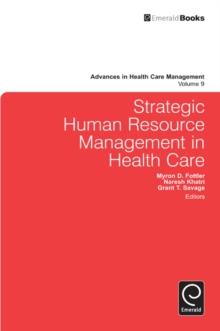 Strategic Human Resource Management in Health Care