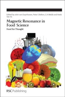 Magnetic Resonance in Food Science : Food for Thought