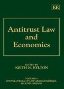 Antitrust Law and Economics