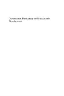 Governance, Democracy and Sustainable Development