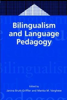 Bilingualism and Language Pedagogy