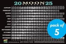 2025 Moon Calendar Card (5 Pack) : Lunar Phases, Eclipses, and More!