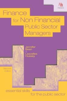 Finance for Non Financial Public Sector Managers