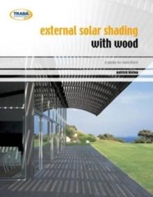 External solar shading with wood : A design guide for architects