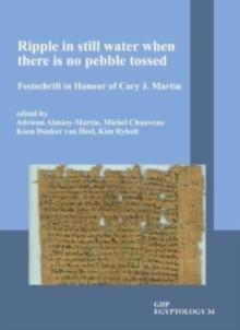 Ripple in still water when there is no pebble tossed : Festschrift in Honour of Cary J. Martin