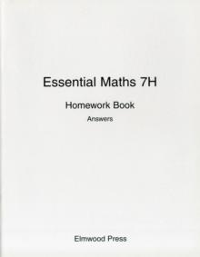 Essential Maths 7H Homework Book Answers