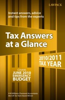 Tax Answers at a Glance : Fast answers to all your everyday tax questions