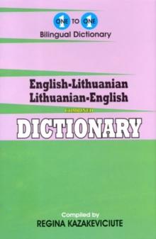 One-to-one dictionary : English-Lithuanian & Lithuanian-English dictionary