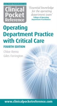 Clinical Pocket Reference Operating Department Practice with Critical Care 4th Edition