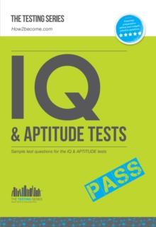 IQ and APTITUDE Tests : numerical ability, verbal reasoning, spatial tests, diagrammatic reasoning and problem solving tests