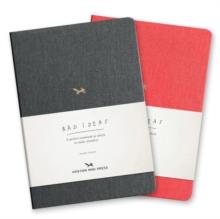 A Notebook For Bad Ideas - Red/plain