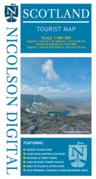 Nicolson Scotland Tourist Map