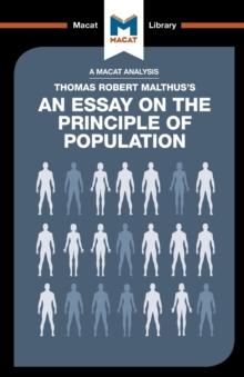 An Analysis of Thomas Robert Malthus's An Essay on the Principle of Population