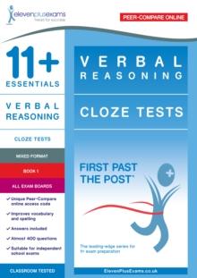 11+ Essentials Verbal Reasoning: Cloze Tests Book 1