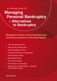 Managing Personal Bankruptcy - Alternatives To Bankruptcy : Revised Edition 2020