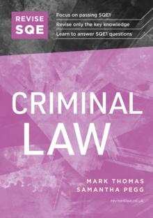 Revise SQE Criminal Law : SQE1 Revision Guide 2nd ed