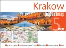 Krakow PopOut Map : Handy pocket-size Pop Up City Map Of Krakow