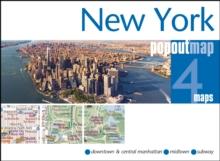 New York PopOut Map - pocket size, pop up map of new york city