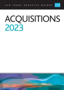 Acquisitions 2023 : Legal Practice Course Guides (LPC)