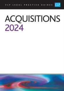 Acquisitions 2024 : Legal Practice Course Guides (LPC)