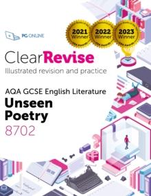 ClearRevise AQA GCSE English Literature 8702 : Unseen Poetry