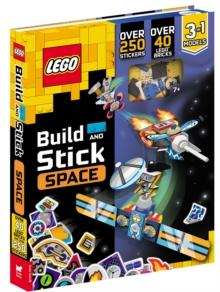 LEGO Books: Build and Stick: Space (includes LEGO bricks, book and over 250 stickers)