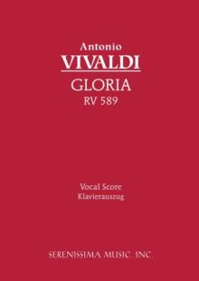 Gloria, RV 589 : Vocal score