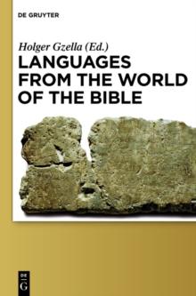 Languages from the World of the Bible