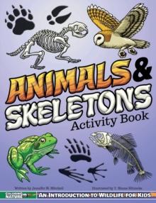 Animals & Skeletons Activity Book : An Introduction to Wildlife for Kids