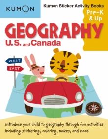 Kumon Sticker Activity Books: Geography U.S. and Canada