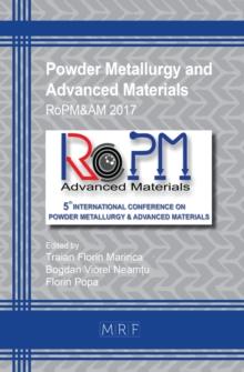 Powder Metallurgy and Advanced Materials