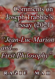 Comments on Joseph Trabbic's Essay (2021) "Jean-Luc Marion and ... First Philosophy"