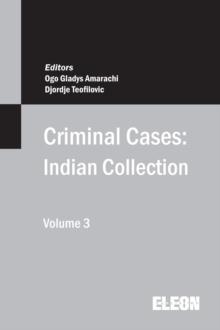 Criminal Cases: Indian Collection, Volume 3 : Criminal Cases, #3