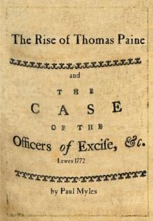 The Rise of Thomas Paine : and The Case of the Officers of Excise