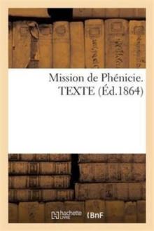 Mission de Phenicie. Texte