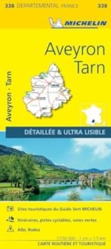 Aveyron, Tarn - Michelin Local Map 338 : Map