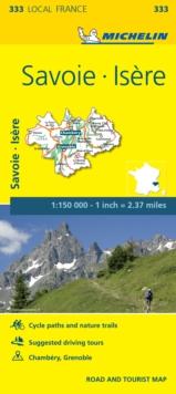 Isere, Savoie - Michelin Local Map 333 : Map