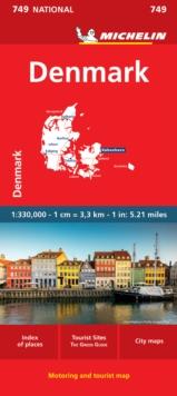 Denmark - Michelin National Map 749 : Map