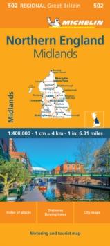 Northern England - Michelin Regional Map 502 : Map